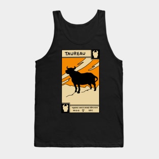 Taurus Tarot Card - Muchery Vintage Tarot Deck Tank Top